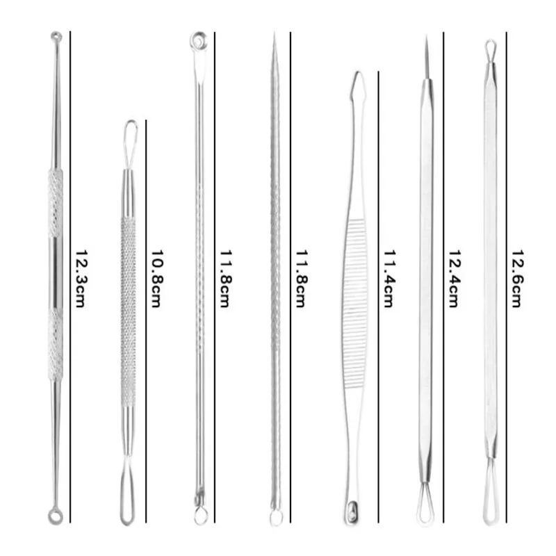 7 шт. набор инструментов для удаления чёрных точек на лице |