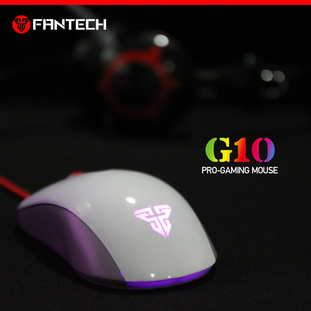 Fantech G10 800 2400 dpi профессиональная Проводная игровая мышь USB оптическая