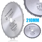 Диск для циркулярной пилы, 24T 210 мм, диск для дерева, пластика, металла, для Rage Rage4 RageB 25,4 мм, диаметр отверстия Evolution