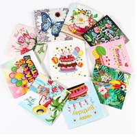 5d factory direct supply diy diamond painting greeting card daily birthday thanksgiving theme greeting card 12 pcs sets