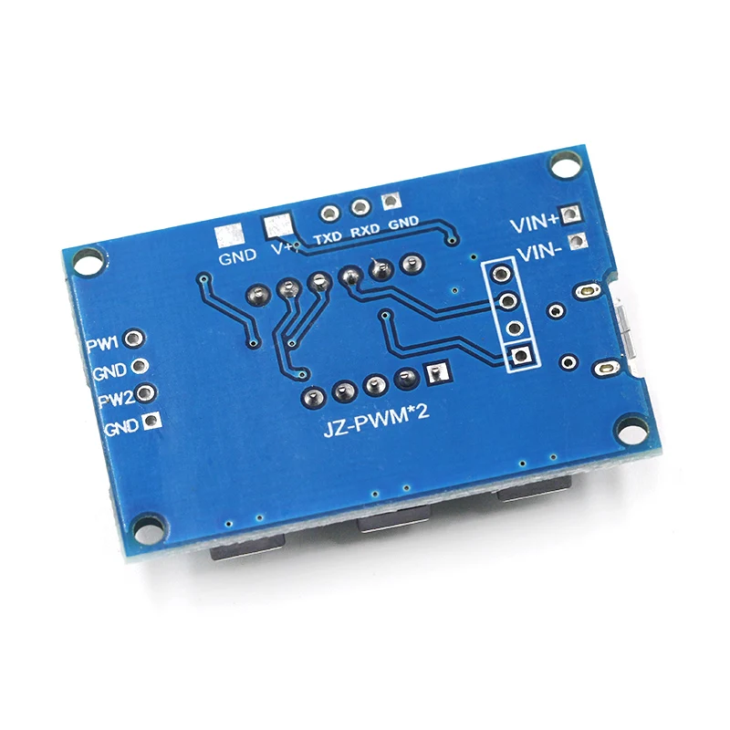 DC 5-30 в Micro USB 5 В мощность независимый генератор pwm 2 канала двойной способ цифровой
