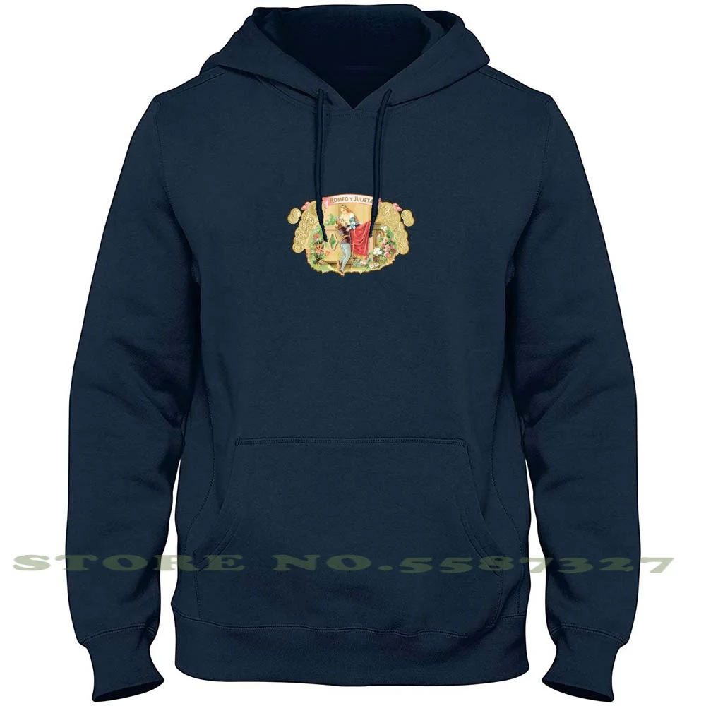

Romeo Y Julieta Long Sleeve Hoodie Sweatshirt Cuba Cigars Havana Tobacco Romeo Juliet Smoke Smoking