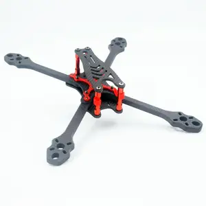 Оправа ALFA Monster FPV из углеродного волокна 567 дюймов, 215 мм 245 мм 275 мм, колесная база 6 мм, толщина рукоятки для DIY RC FPV гоночного дрона