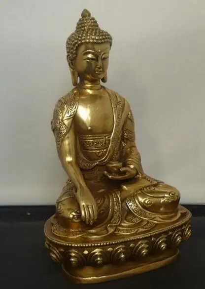 

Statue de bouddha en bronze shakyamuni | Bouddha tibétain du Tibet