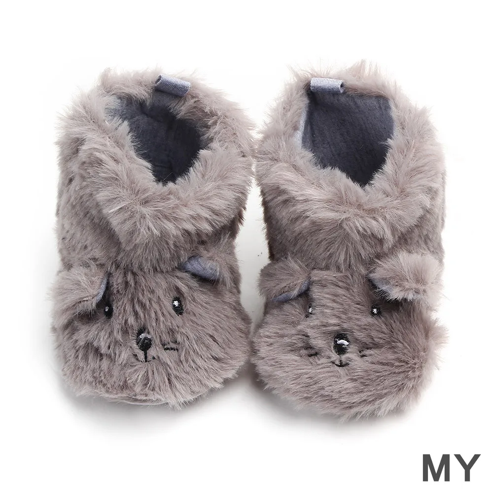 New Winter BABY Boots Girl Boy Shoes Warm Soft Toddler Baby Booties First Walkers Casual Infant Kid Crib Shoes 0-18 Month