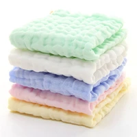 10pcot cotton baby infant newborn handkerchief towel washcloth feeding wipe cloth burp cloths