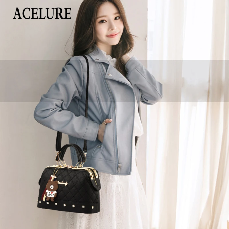 

ACELURE Female Crossbody Bags for Women High Quality PU Leather Brand Luxury Handbag Ladies Shoulder Bag Designer Sac A Main