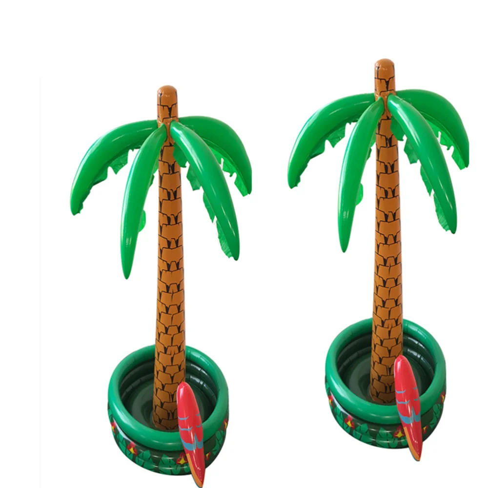 

1.8M Height Inflatable Coconut Tree Shaped Water Beer Beverage Drink Bottle Cooler Cooling Pool Tool Holder