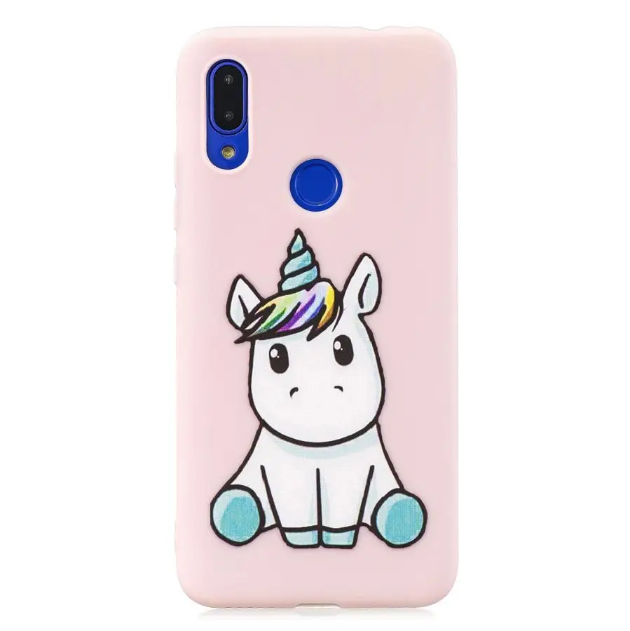 B1 Huawei Y5 Y6 Y7 силиконовый чехол с мультяшным рисунком для huawei Y6 Prime Coque Honor 8S чехол милый Стенд мягкие чехлы для телефонов - Цвет: B1