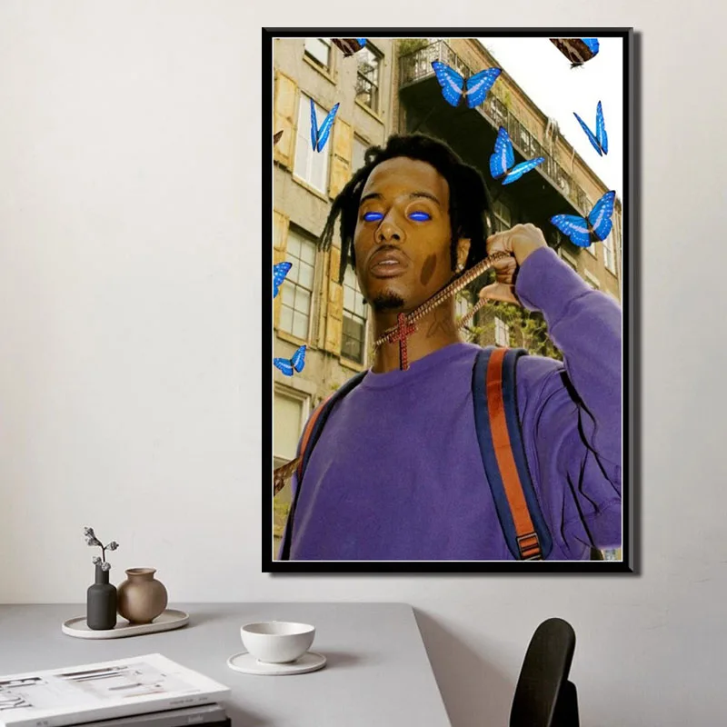 Альбом Playboi Carti с популярной музыкой великолепная картина в стиле хип-хоп рэп