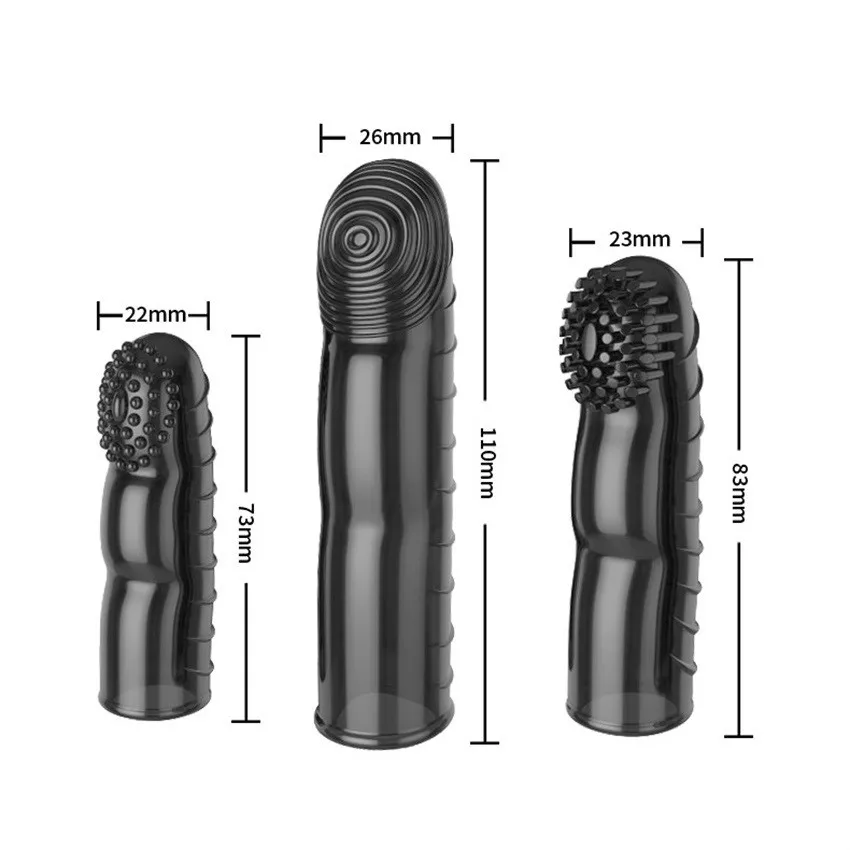 Силиконовый массажер для пальцев точки G клитора вагинального стимулятора