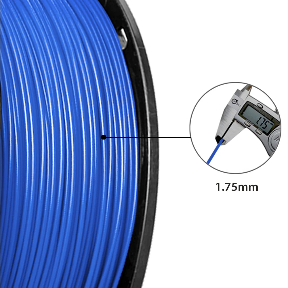 Просвечивающая нить PETG для 3d принтера 1,75 мм Lamshape расходный материал PETG 3D Экструдер нить 1 кг с катушкой