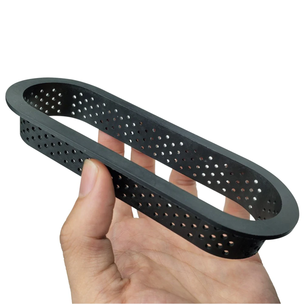 

8Pcs Oval-Shape Cake Mold Perforated Cutter Decorating Mousse Circle Cutter DIY Perforated Ring Non Stick Bakeware Kitchen Tools