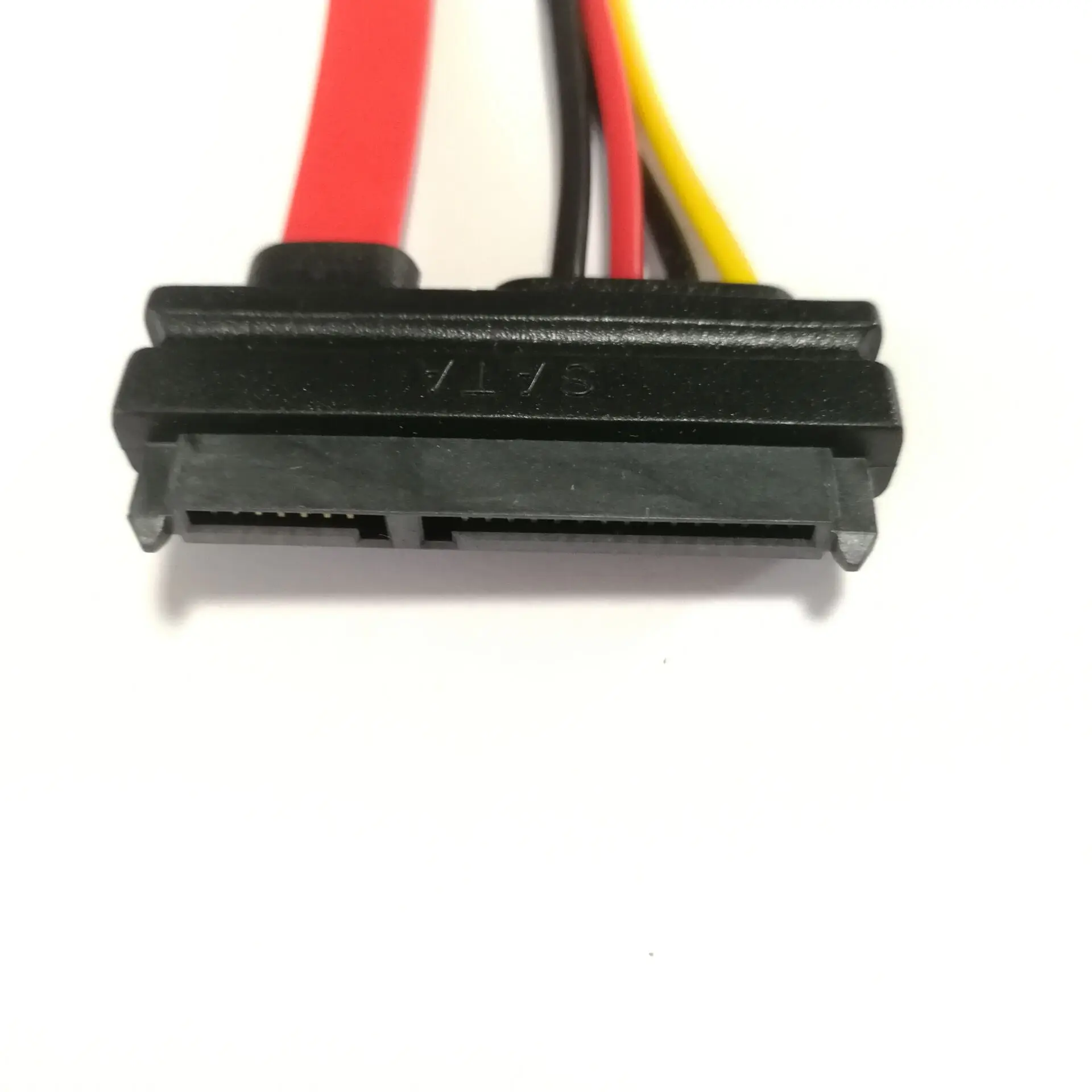10 шт./лот --- 2 в 1 4pin FDD Floppy Male Power + 7pin SATA Female Data to 7 15pin 22P Соединительный кабель 18AWG 40 см