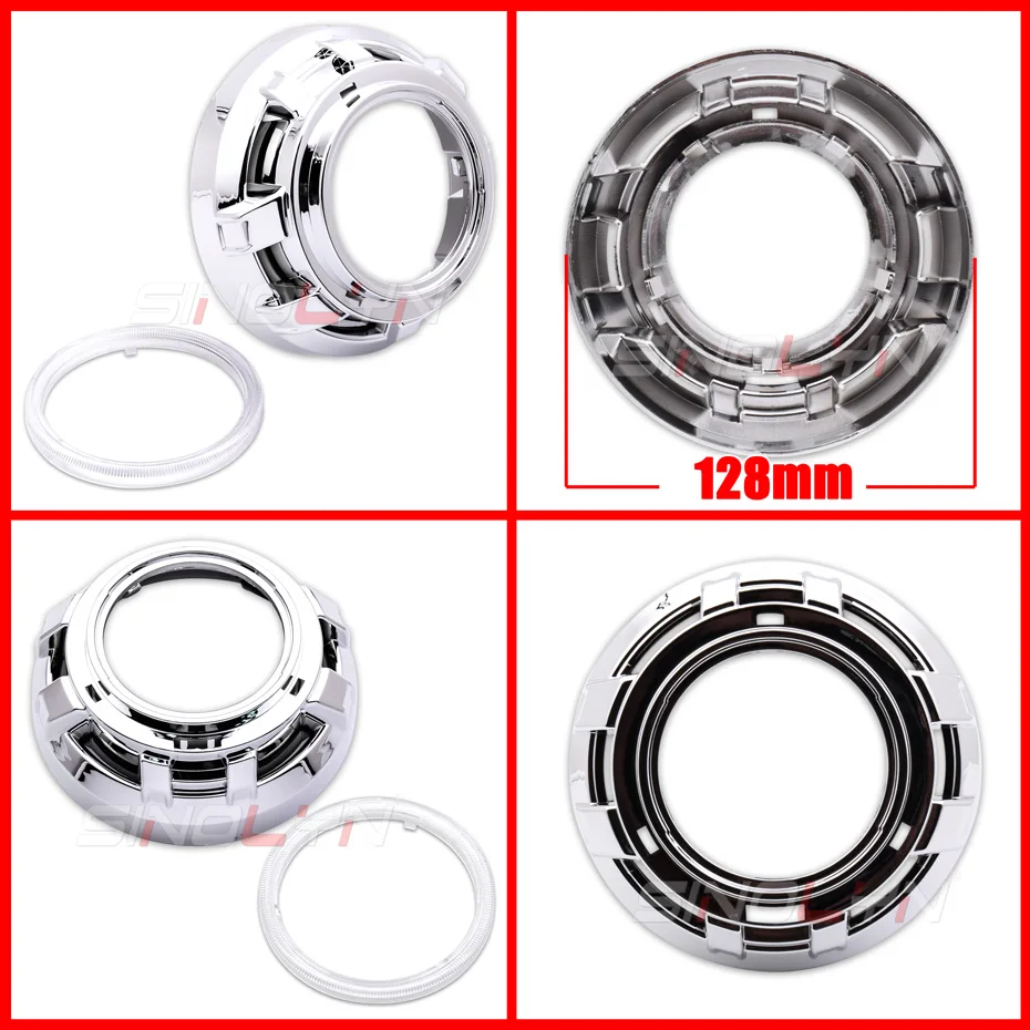 

Пылезащитный кожух Sinolyn для объектива фары светодиодный/2,5 для фар WST/Hella 3R G5/Koito Q5, автомобильные аксессуары