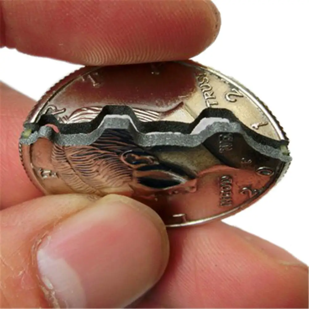 Волшебные монеты и бумажные восстанавливаемая иллюзия монета для магических шоу