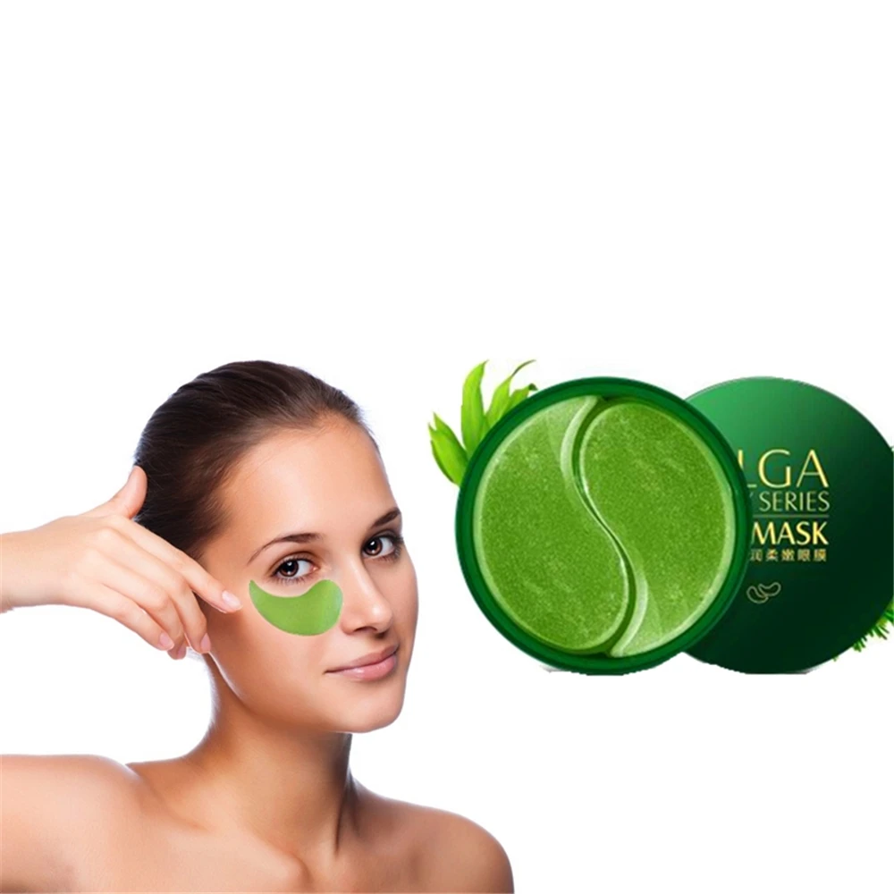 100% Морские Водоросли Коллаген увлажняющий крем для век Зелёный чай эссенция глаз