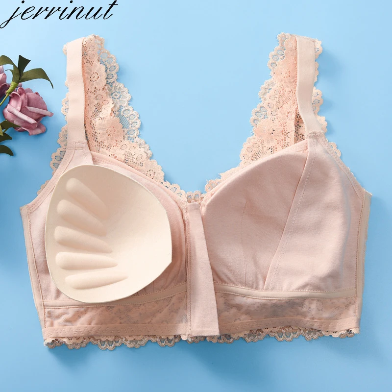 Бюстгалтер нижнее белье женское лифчик Женские Бюстгальтеры размера плюс Jerrinut M L