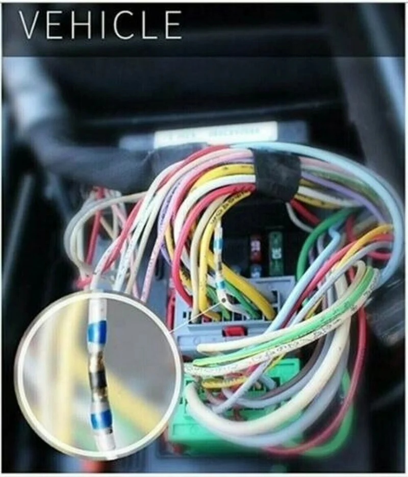 

5/50pcs Insulation Solder Seal Wire Connector Heat Shrink Crimp Terminals Waterproof Butt Electrical Connectors Terminal Kit