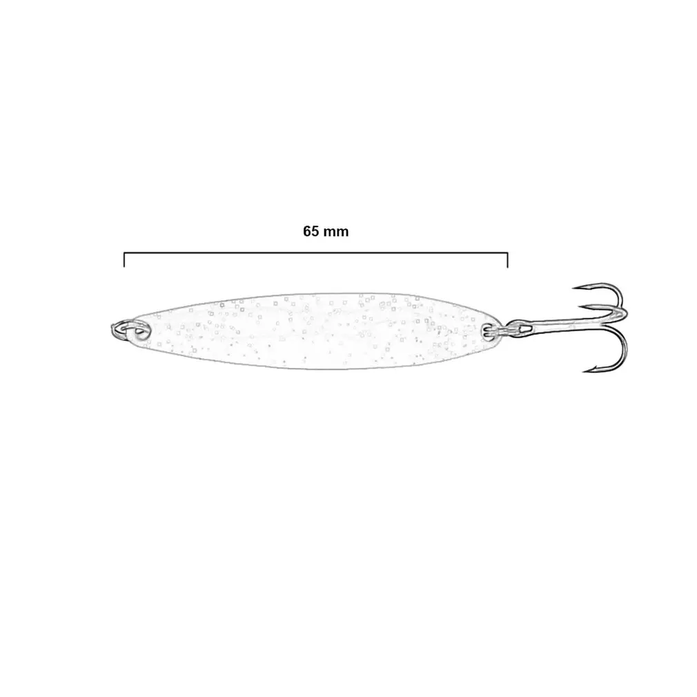 Ложка металлическая приманка для рыболовного крючка Прочная нержавеющая сталь