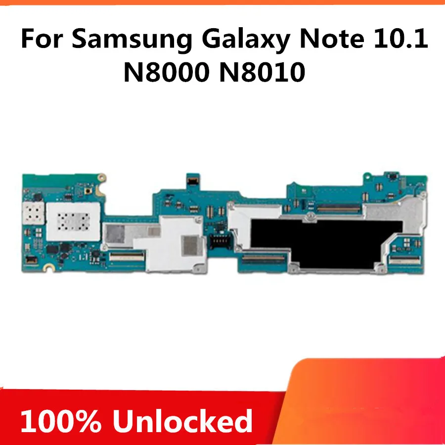 100% разблокирована для Samsung Galaxy Note 10 1 N8000 N8010 материнская плата с ОС Android|Антенны