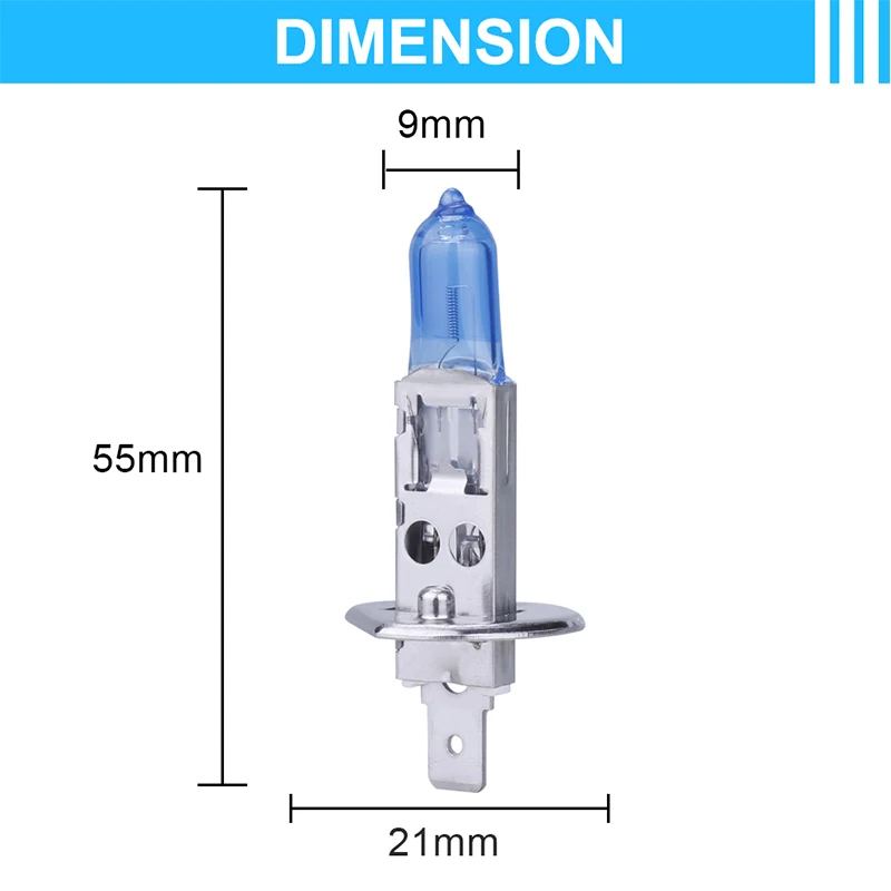 Лампа Ксеноновая OSRAM супер светодиодный автомобиль H1 галогенные лампы головного