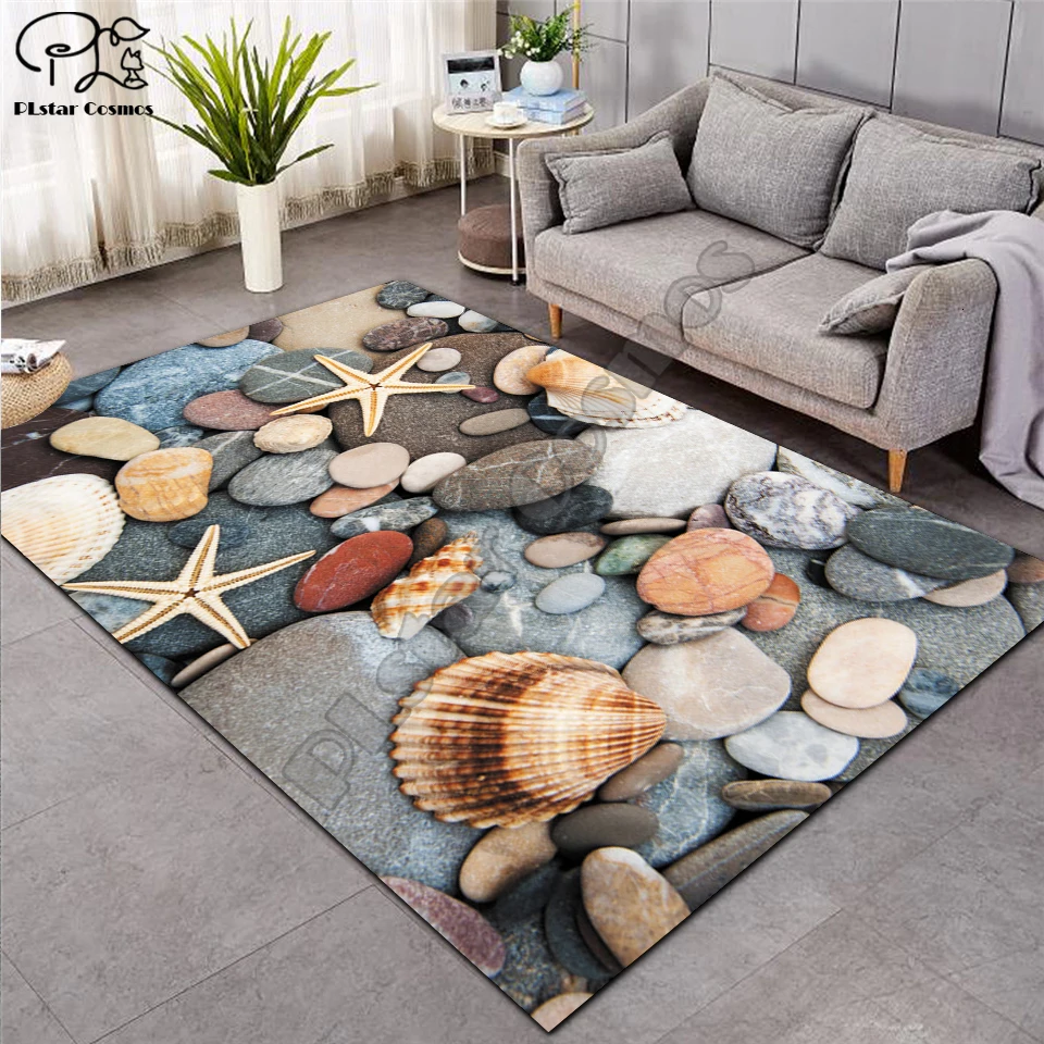 Nordic ковры для Гостиная 3D фланель с печатным рисунком Спальня ковер детской