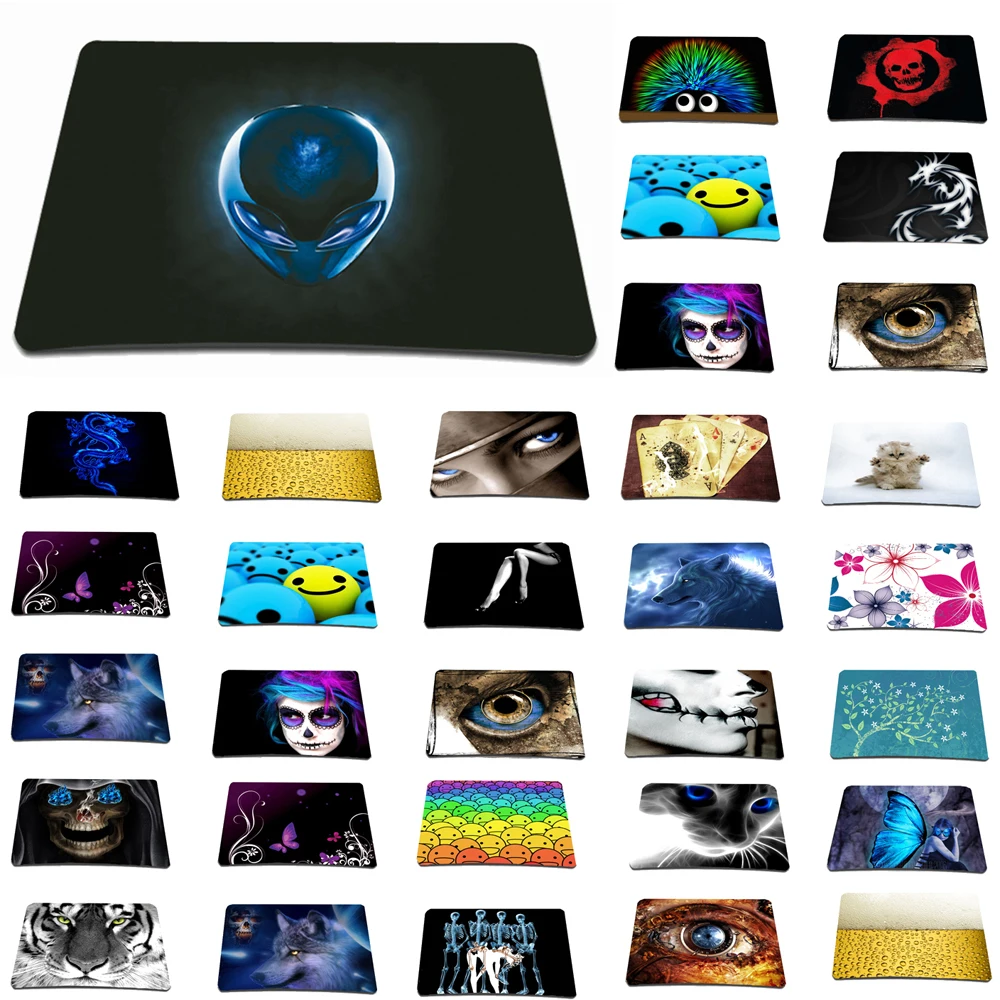 

New Sale Gaming Mousepad Fasion 22x18cm Mat Soft Pad Non-slip Gamer Pads For Razer Mouse Mice For Overwatch Warcraft CSGO LOL 2