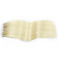 toysww tape in human hair extensions skin weft blonde natural hair virgin straight tape in hair invisible on adhesives 40pc