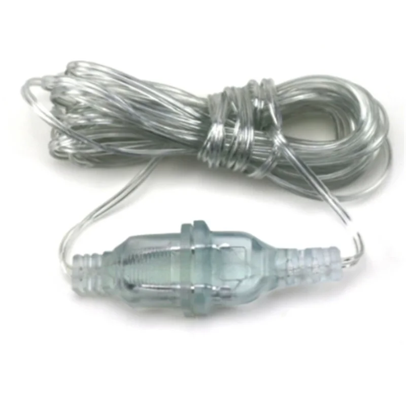 Прозрачная светодиодная гирлянда с кабелем длиной 3 м/5 м для ЕС/США |