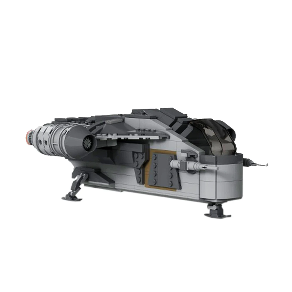 

Игрушка «сделай сам» креативный подарок MOC Star-Micro UCS образец бритвы детская модель строительные блоки The Razorcrest