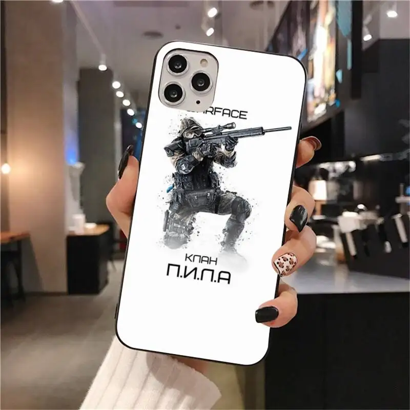 Игровой чехол Warface с низким содержанием жира оболочка для телефона iPhone 11 pro XS MAX 8 7 6