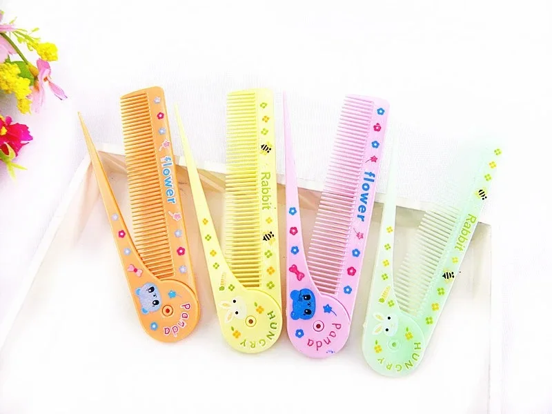 Детская расческа для волос Антистатическая пластиковая разные цвета | Мать и
