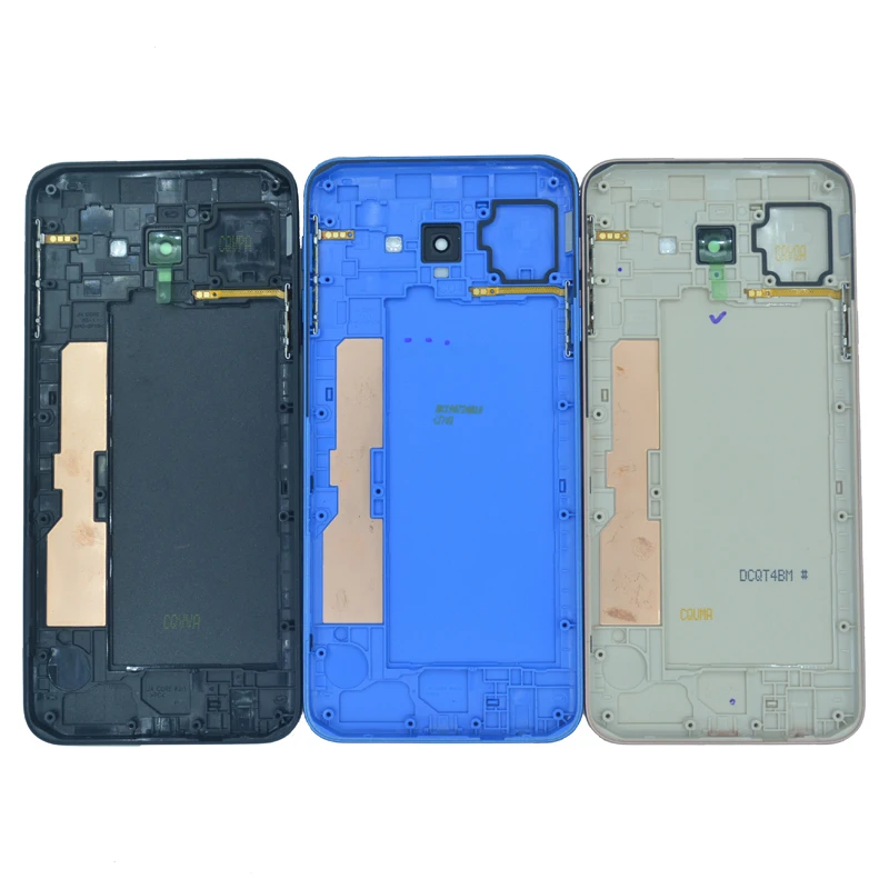 

Housing Back Cover For Samsung J4 Core J410 J410F New Original Phone Chassis Middle Frame With Rear Battery Door Lid Case