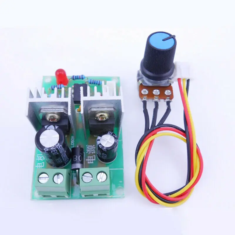 DC10V-40V управления скоростью двигателя ШИМ переключатель регулятора скорости
