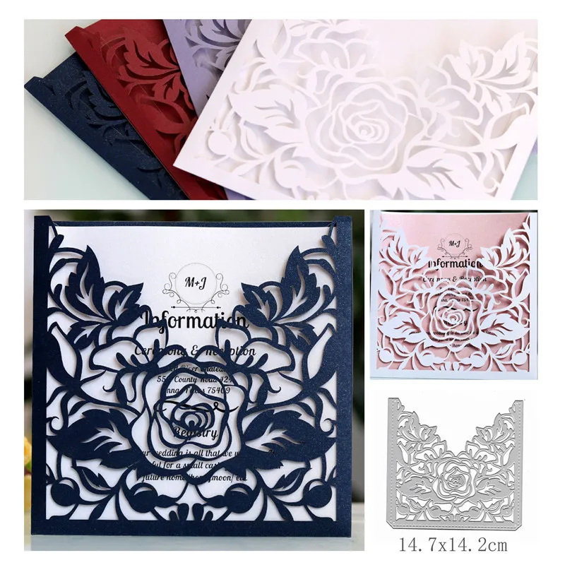 9 Styles Halloween Flower Lace Metal Steel Cutting Dies Stencils for Making Scrapbooking DIY Album Paper Cards Embossing | Дом и сад