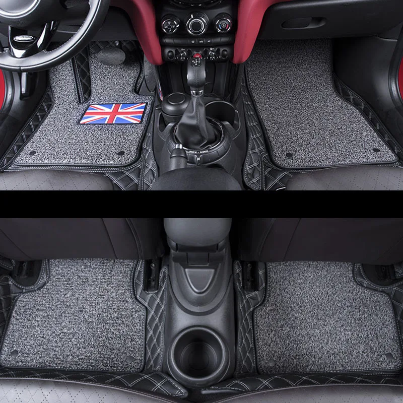 1 компл. Автомобильный Стайлинг пол грязные коврики коврик ковер для Mini Cooper One S JCW