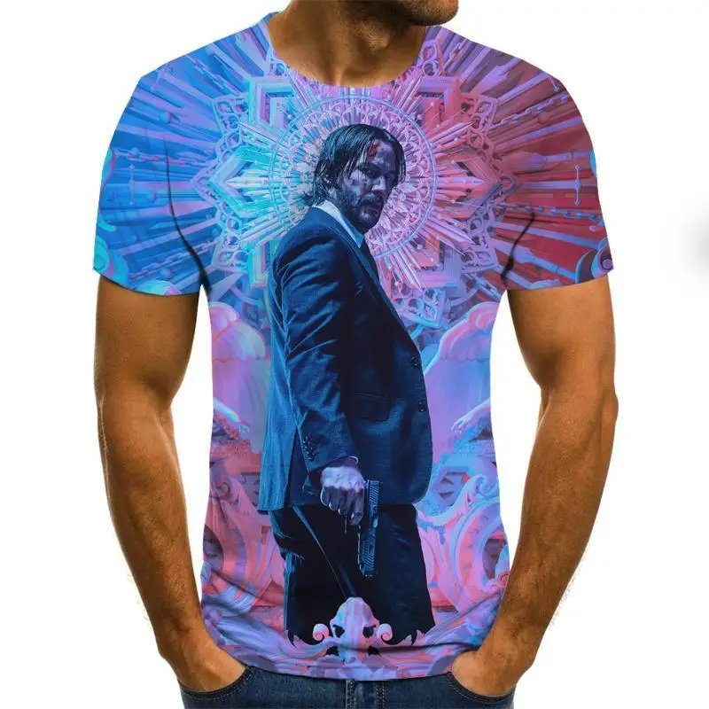 

New High Quality T -Shirt 2020 Short Sleeve Hip Hop Design Men 'S 3dt -Shirt Summer Casual T -Shirt