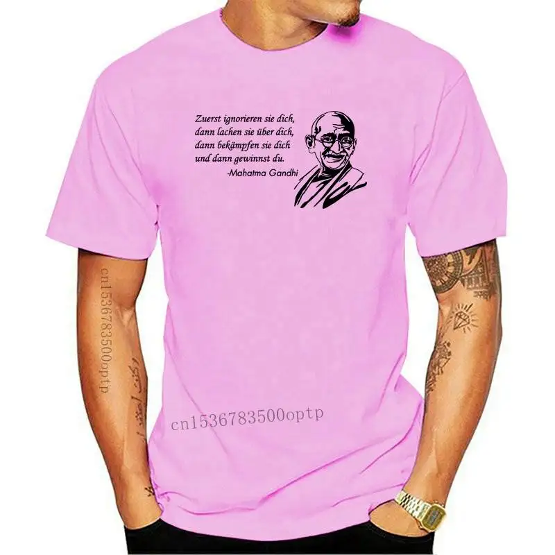 

New 2021 2021 2021 Arrival Comic Man T-Shirt Best Sleling Cotton Fashionable Mahatma Gandhi T-Shirt Mens Tshirt Cotton HipHop To
