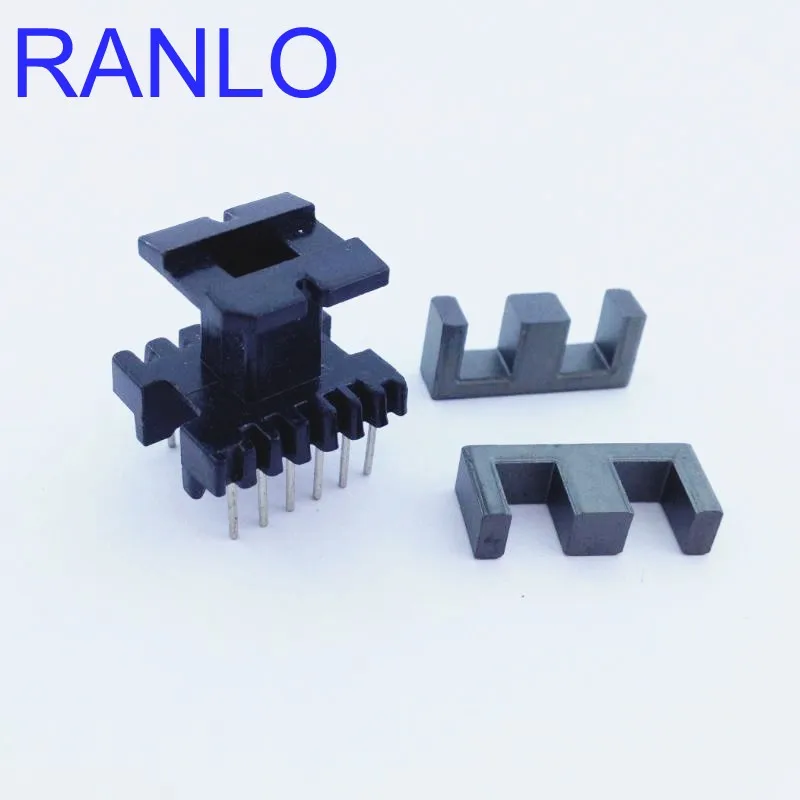 EE19 4 + 6pin трансформатор bbin PC40 мягкий магнит ферритовый сердечник|transformer bobbin|ee19
