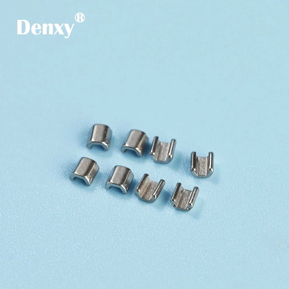 Denxy 100pcs 018 Высококачественная Ортодонтическая опора из нержавеющей стали для