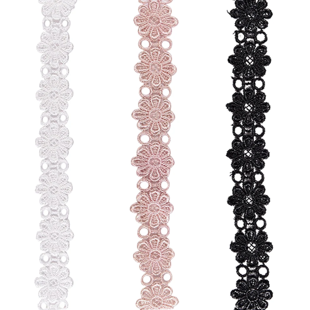 3 шт. женское колье-чокер с цветочным кружевом | Ожерелья