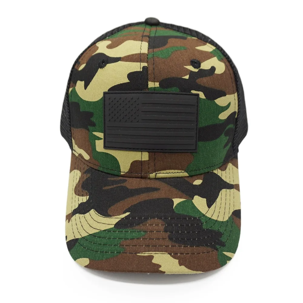 Кепка-бейсболка для мужчин и женщин модная камуфляжная сетчатая бейсболка с