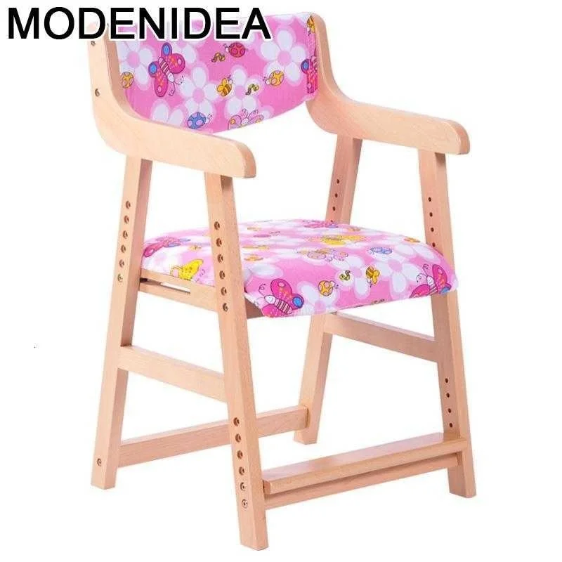 

Infantiles Table Dinette Kids Kinder Stoel Wood Chaise Enfant Cadeira Infantil Children Baby Furniture Adjustable Child Chair