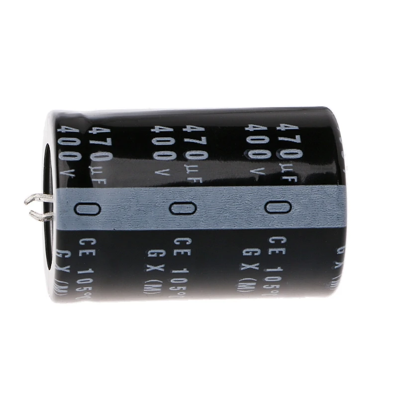 

2021 New 400V 470uF 30x45mm High frequency Low Resistance GX Electrolytic Capacitor 105 Celsius July DropShip