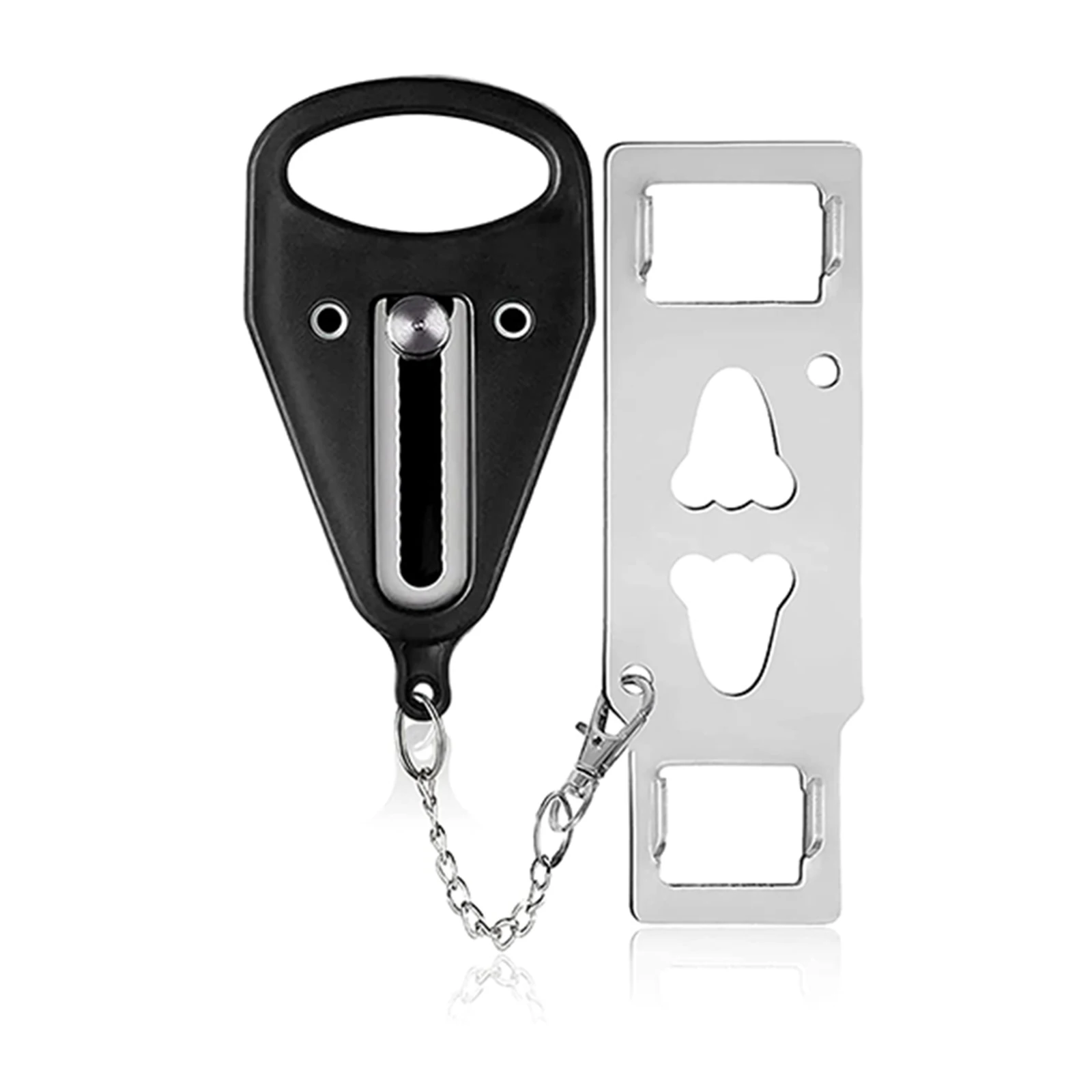 Портативный дверной замок безопасный прочный без отверстий съемная дверная