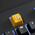 Механическая клавиатура Keycap Keystone 1 шт. Rockstar Games тема цинковый алюминиевый сплав металл R4 высота для MX Переключатель Настроить DIY