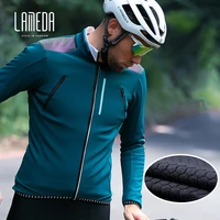 lameda professional windproof and warm cycling jacket men fleece bike clothing winter road mountain bike bicycle equipment
