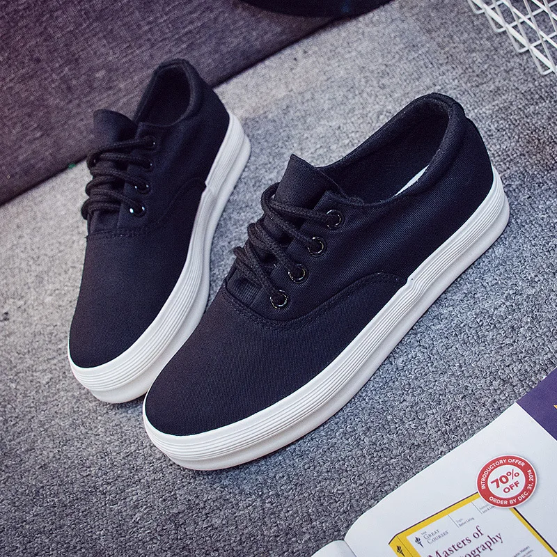 

Women Canvas Shoes Trend White Sneakers Women Casual Sneakers Comfortable Breathable Casual Shoes Women White Sneakers Mujer