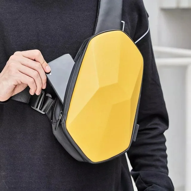 Xiaomi BEABORN Polyhedron PU Рюкзак крутая Сумка водонепроницаемая модная спортивная сумка для отдыха нагрудная сумка для путешествий кемпинга